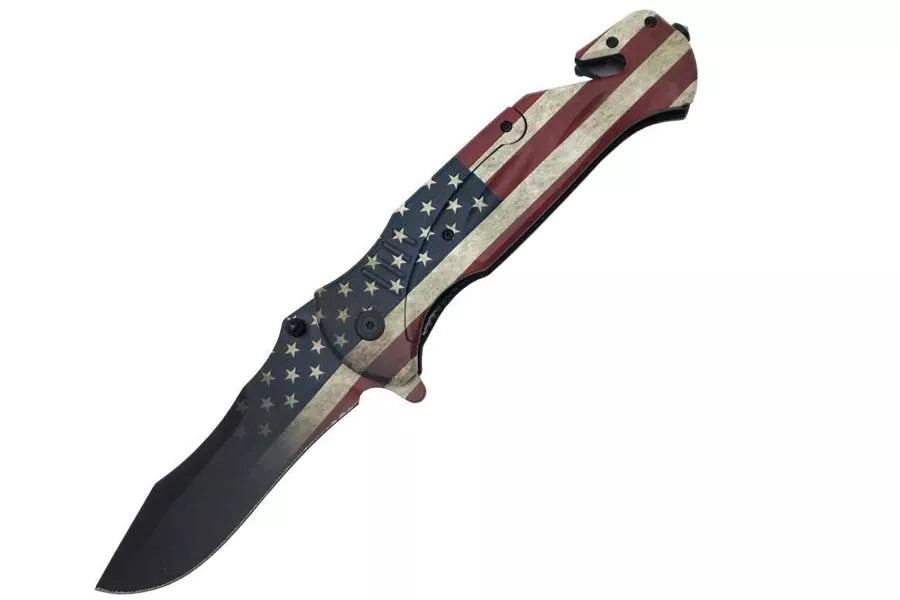 American Flag Knife Designs